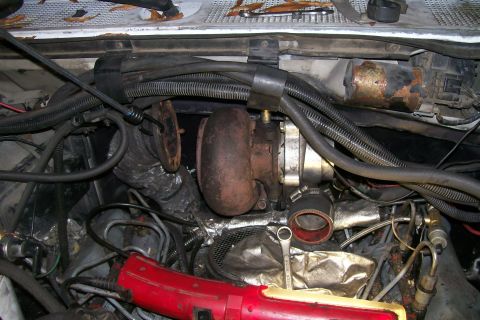 1992 Ford C-350 (Centurion Conversions) - Turbo installed.