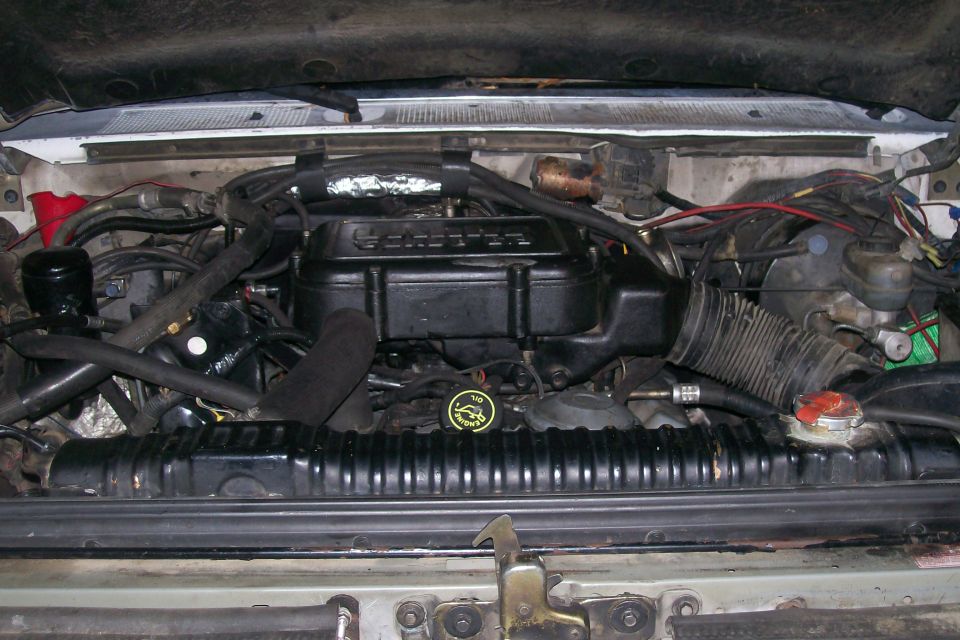 The egine finally installed!