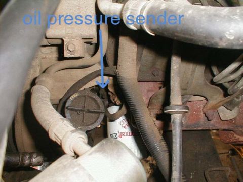 1990 Ford Bronco - oil pressure sender