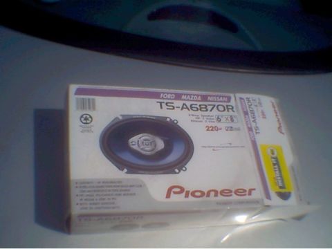 1997 Ford Taurus - these are the 6x8's i got at Best Buy. This was before i got them installed, but after i got them out of the box :)