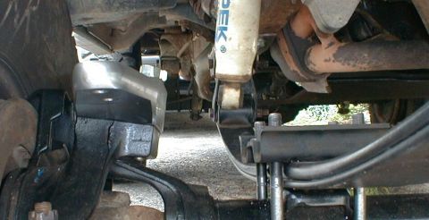 1990 Ford Bronco - leaf clearance