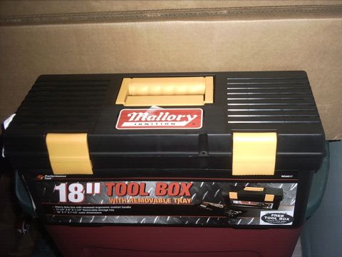 1954 Ford F-100 - 8-19-09: Anyways it showed up today I open up the amazon box and saw a plastic tool box. I was a little worried I was expecting to see a Ma…