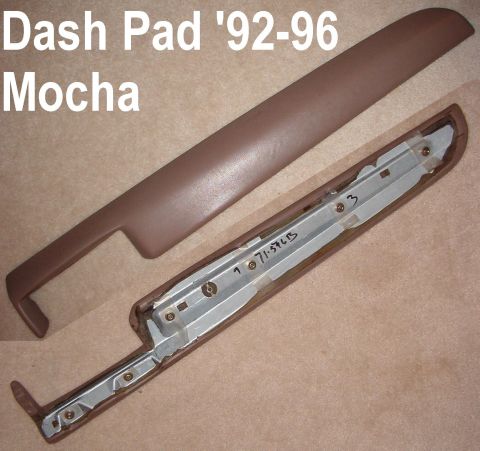 1983 Ford Bronco - SOLD '92-96 Mocha Dash Pad Ships as 3.5 lbs in a USPS Priority Large Tube (38x6x6").tube.
