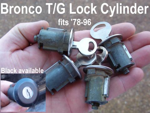 1983 Ford Bronco - '78-96 Bronco Tailgate Lock Cylinders (F2TZ-9821984-A) w/ matching keys https://www.npdlink.com/product/lock-cylinder-and-keys-tailgate/207…