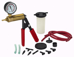 1986 Ford Bronco - Vacuum pump can also be used as a vacuum gauge for testing purposes.