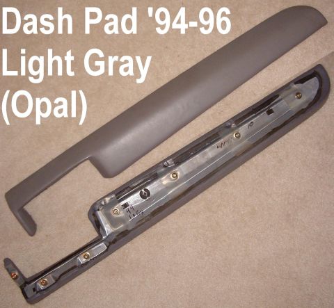 1983 Ford Bronco - SOLD Light Gray (Opal) '94-96 Dash Pad Blemish-free with 7 original nuts. Ships as 3.5 lbs in a USPS Priority Large Tube (38x6x6"). [u…