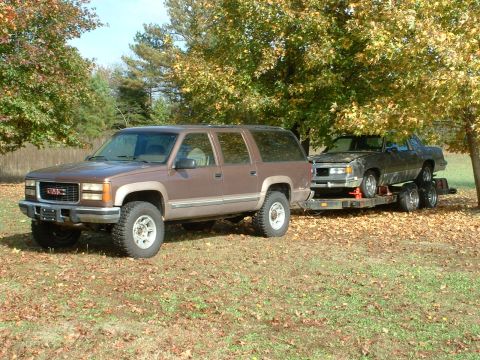 1994 GMC Suburban - Moving the project car