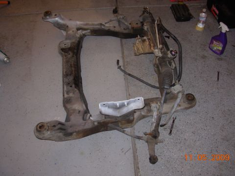 1991 Ford Taurus - Time to remove all the old stuff off.