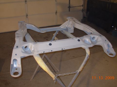 1991 Ford Taurus - An even coat of etching primer to help against rust.