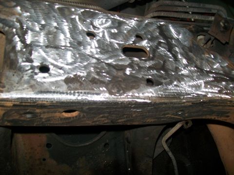1995 Ford Bronco - Removing rust