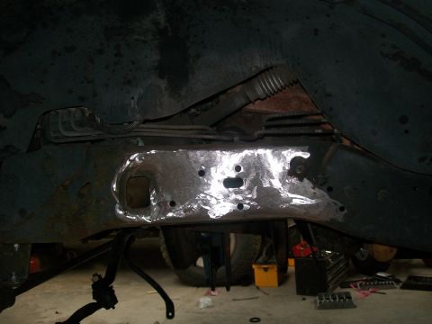 1995 Ford Bronco - Removing rust 2