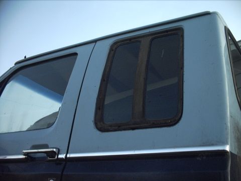 1954 Ford F-100 - 11-21-09: Here's the only exterior change today. I pulled the side window trim.