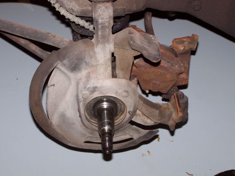 1973 Ford Ranchero - oem Ford spindle and axle