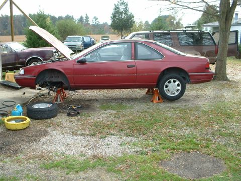 1991 Ford Thunderbird “Traded to dad”