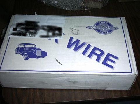 1954 Ford F-100 - Here's the wiring harness I picked up for the truck. It's a "Kwik wire" brand. I am very happy with the quality of the harness. The only th…