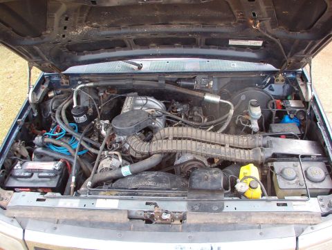 1993 Ford Bronco - Because the compressor is locked up, and because it's more expensive to repair an R-12 system than to convert it, I'm going to swap to R-13…