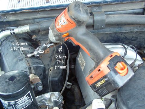 1993 Ford Bronco - I'll remove the evaporator core for 2 reasons: 1) to check for metal shavings from the failed compressor, and to flush them out if necessar…