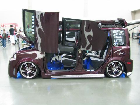 2003 Mercury Marauder - This Scion ended up taking Best of Show.