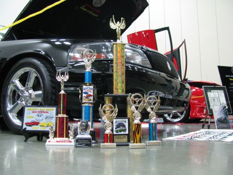 2003 Mercury Marauder - 2009 season trophies.