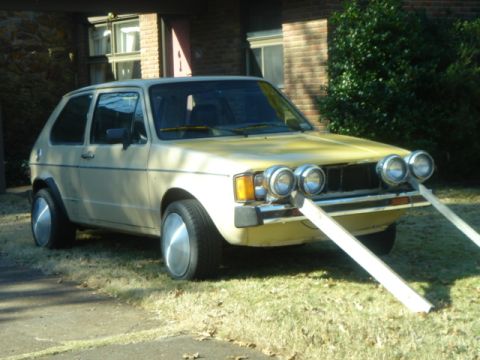 1983 Volkswagen Rabbit - '62 Chrysler Imperial headlights
