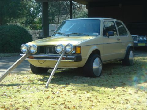 1983 Volkswagen Rabbit - '62 Chrysler Imperial headlights