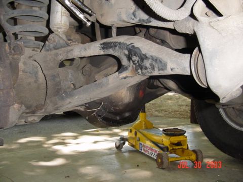 1987 Ford Bronco - Check out the driveline angle