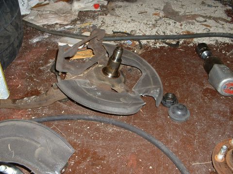 1991 Ford Thunderbird - Bare spindle