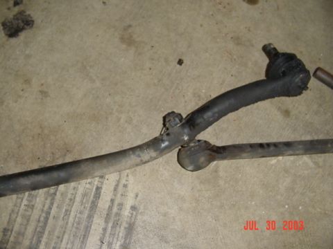1987 Ford Bronco - Way bent steering rod