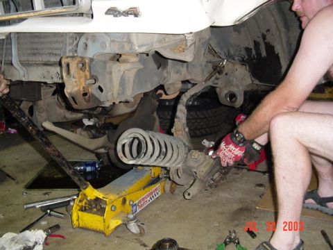 1987 Ford Bronco - And it is down