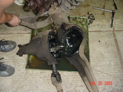 1987 Ford Bronco - Took it apart