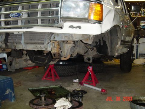 1987 Ford Bronco - That is about as far as I will be going I hope