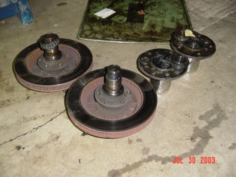 1987 Ford Bronco - I think all this 87-88 hub-rotor stuff will be for sale...