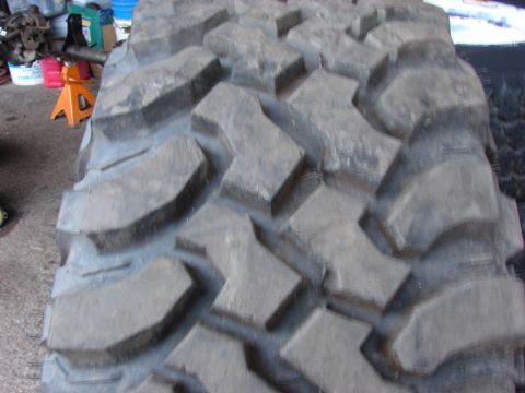 1984 Ford F-250 - The deep lugs of this tire are designed for maximum traction in challenging terrain.