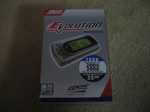 2004 Ford F-150 - This is a box for an Edge Evolution programmer, designed for Ford trucks from 2004-2008.