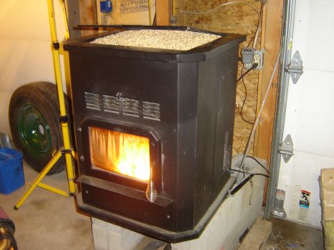 1984 Ford Mustang - my shop heater.