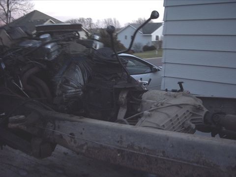 1954 Ford F-100 - 11-30-09: BW T-18 transmission and BW 1345 transfer case.