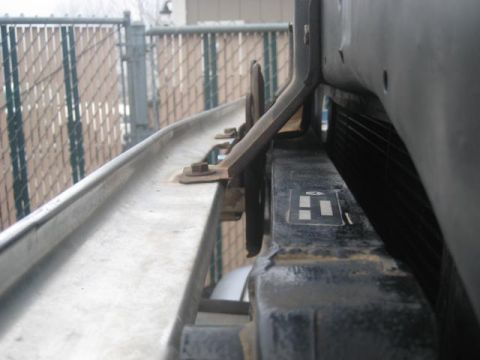 1976 Ford F-250 - I/C proximity to the hood latch.