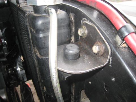 1976 Ford F-250 - Radiator mount.
