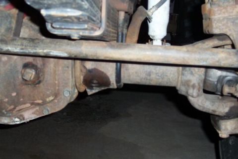 1990 Ford Bronco - Steve Rickard's u-bolt flip on his '78/9 60 front