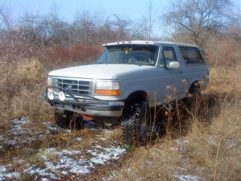 1995 Ford Bronco - at lake michigan