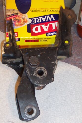 1990 Ford Bronco - I also moved the hole in the rear hanger UP and FORWARD for better clearance and improved shackle angle. If you ever look at the instructio…