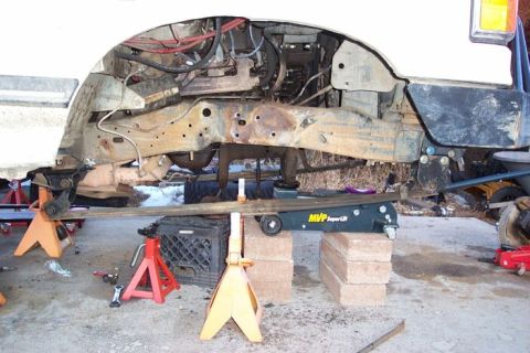 1990 Ford Bronco - Here we go, here's the finished setup weighted