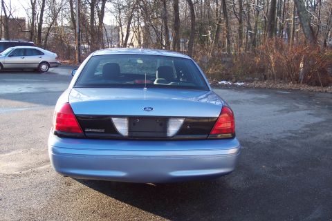 2001 Ford Crown Victoria - Rear view of a 2001 Ford Crown Victoria sedan.