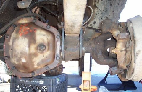1990 Ford Bronco - I copied Steve and flipped my u-bolts too