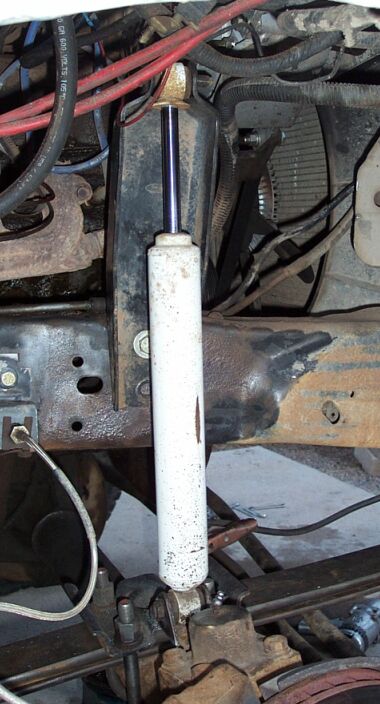 1990 Ford Bronco - The upper shock mounts are stock from an '80+ F250 or 350. Simple, bolt-on.