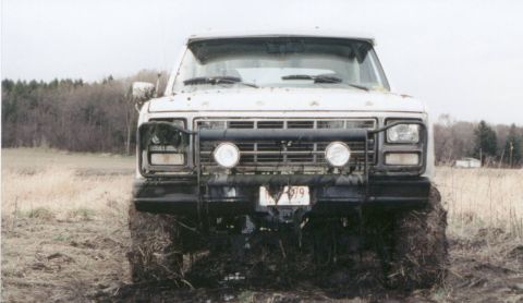 1980 Ford Bronco - The result of Puddle Fun