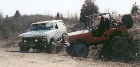 1980 Ford Bronco - Gotta have friends!