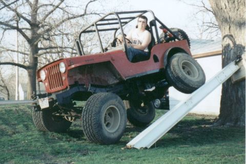 1980 Ford Bronco - Flexy Jeep my brother and I built
