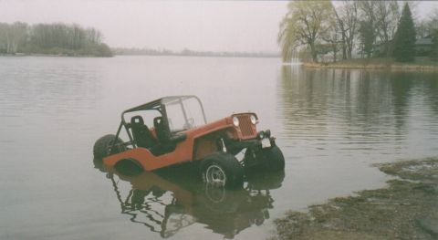 1980 Ford Bronco - The landing was deeper than I thought!
