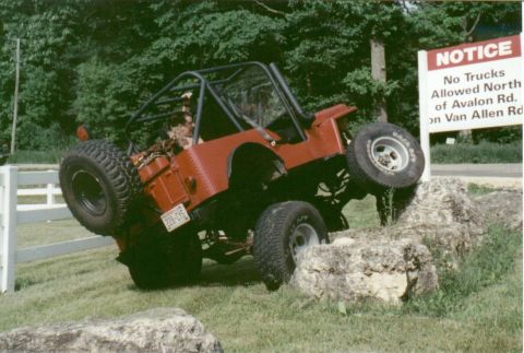 1980 Ford Bronco - I had to go to work, so this is all the closer we got to the gravel pit, so far